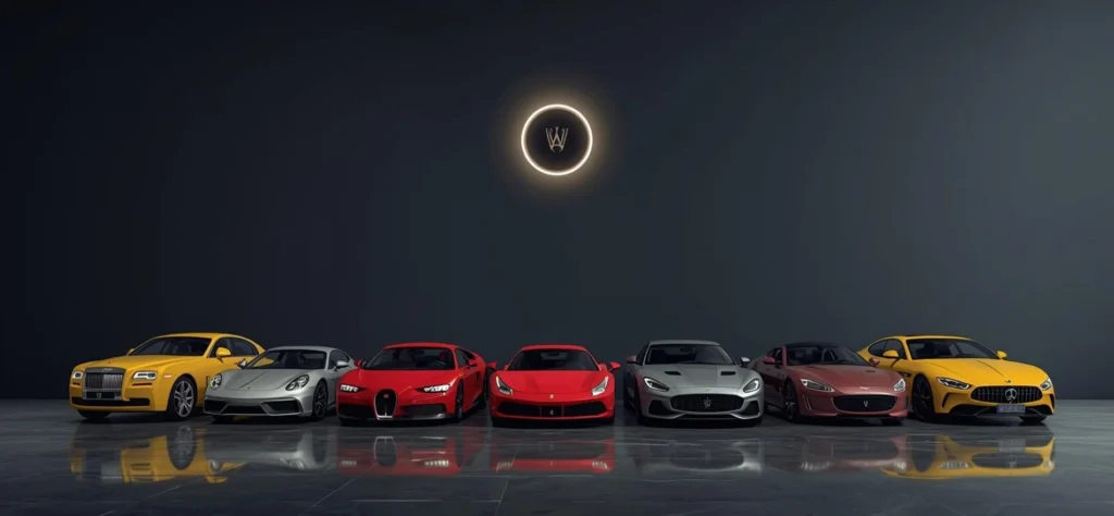 rolls royce, ferrari, lamborghini, bugatti, aston martin